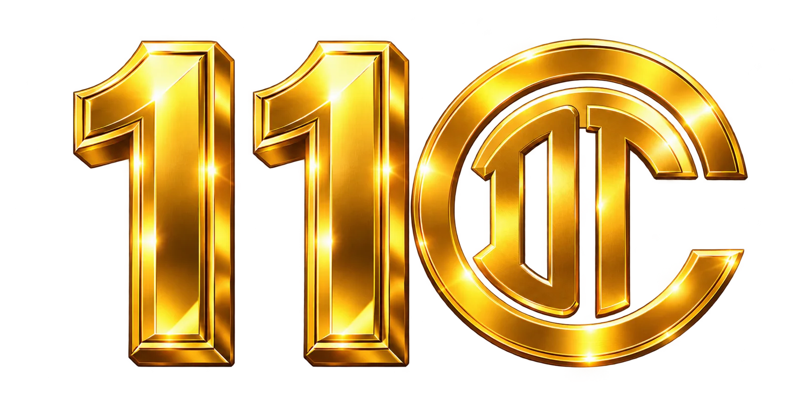 110 aniversario dorado