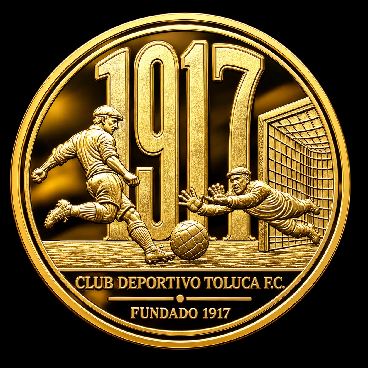 Moneda conmemorativa fundación 1917
