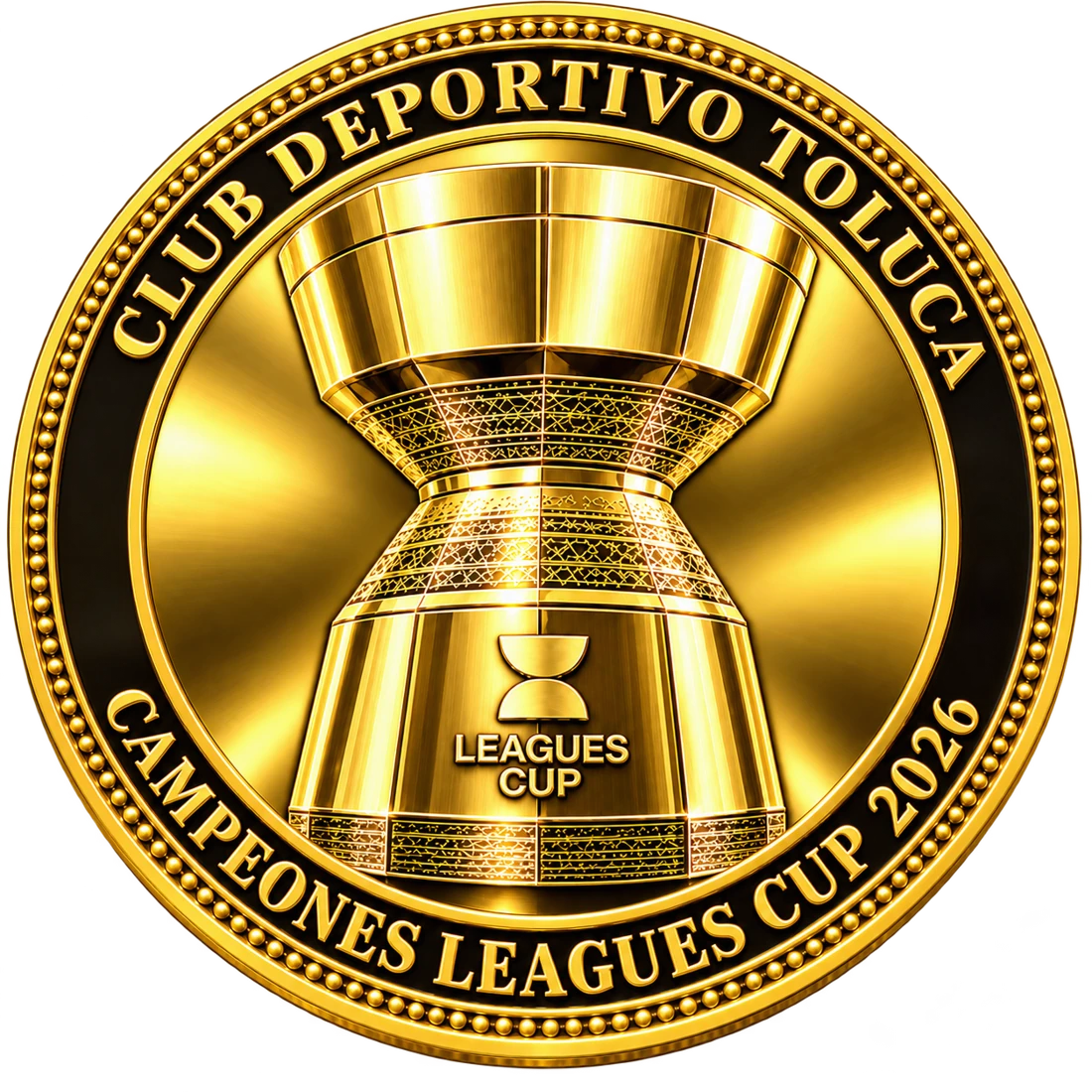 Medalla campeones Leagues Cup 2026